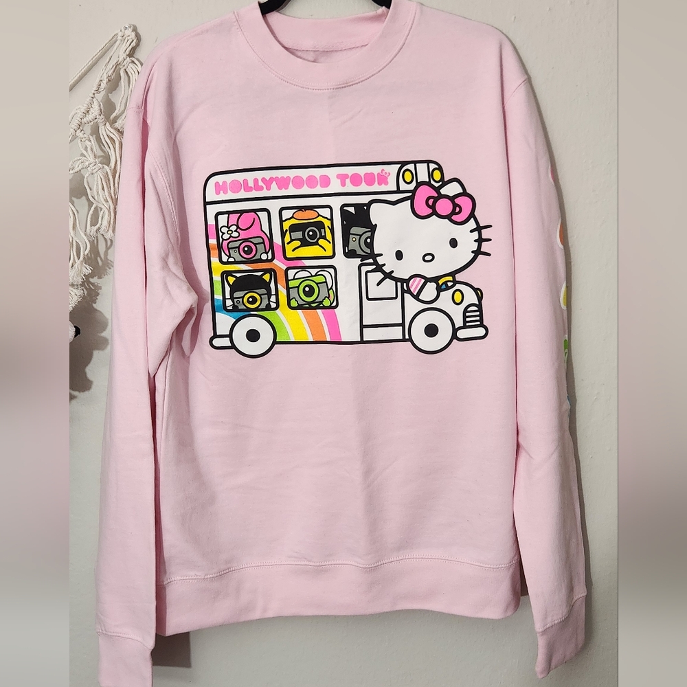 EUC Hello Kitty and Friends Hollywood Tour Sweatshirt